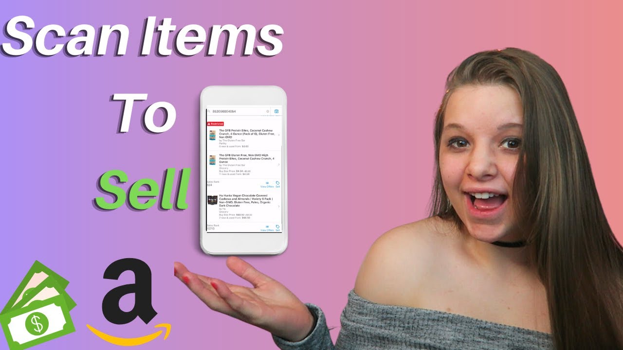 How to sell on amazon Scanning with the amazon seller app 2022 YouTube