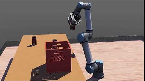 Aplicación de pick & place con el robot UR5