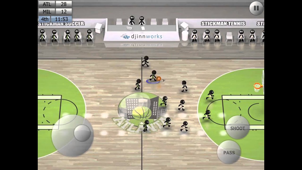 [Stickman Basketball] 3pter