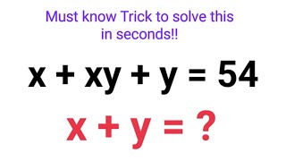 Super Easy problem but Almost EVERYONE could not do it!  #fastandeasymaths #math #mathematics #share