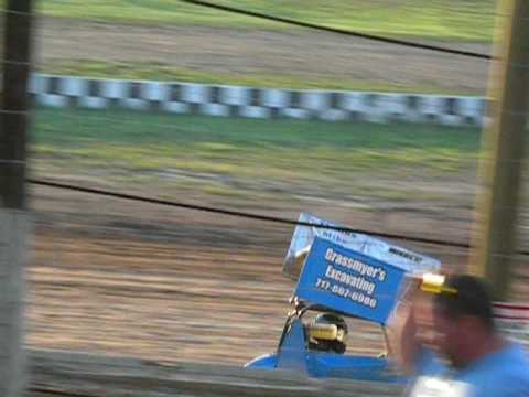Mat Carter Racing Matt Carter in # 54 270cc Micro Sprint Car - YouTube