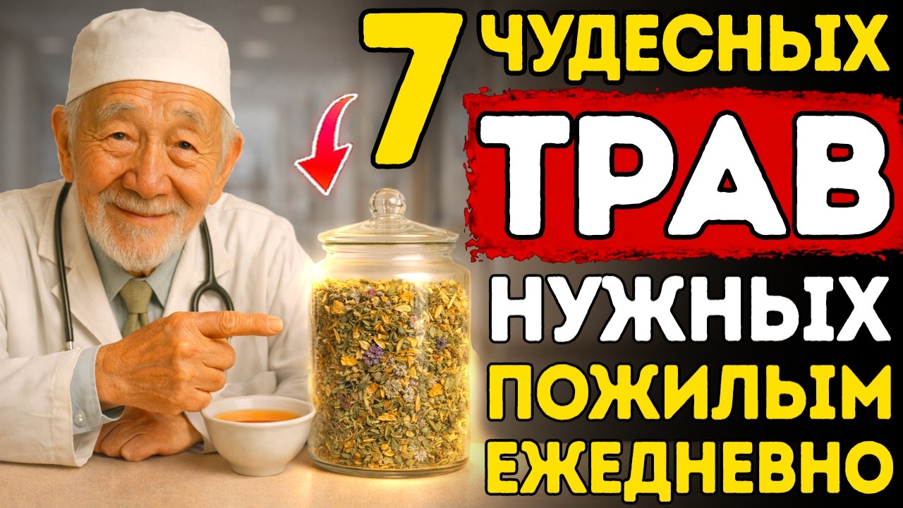 Пока вы это не пьёте — вы СТАРЕЕТЕ втрое быстрее | Секретный сбор моей бабушки дожившей до 98 лет