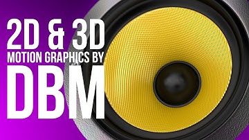 2D and 3D Motion Graphics by DBM