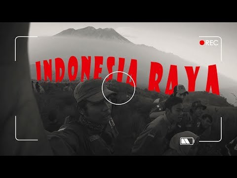 Nyanyian INDONESIA RAYA, Team Stress Adventure di Gunung Penanggungan