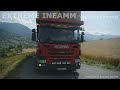 SCANIA Beau camion de paille dans les Hautes-Alpes !!!