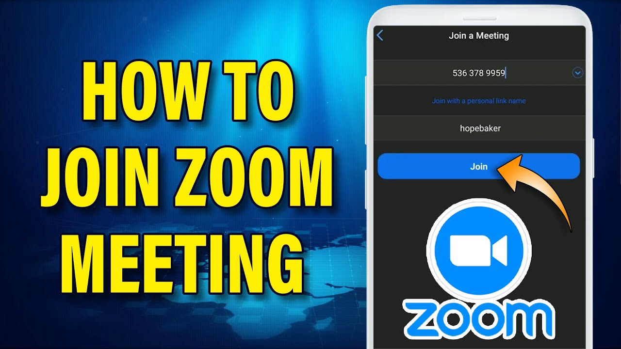 How to Join a Zoom Meeting in Mobile | Zoom Video Conference Tutorial ...