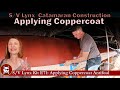 Kit e71 applying coppercoat antifoul