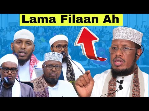 Dadka Gilgishay Su Aal Lama Filaan Ah Oo Sheekh Umal Si Lama Yaqaan Ah Uga Jawaabay