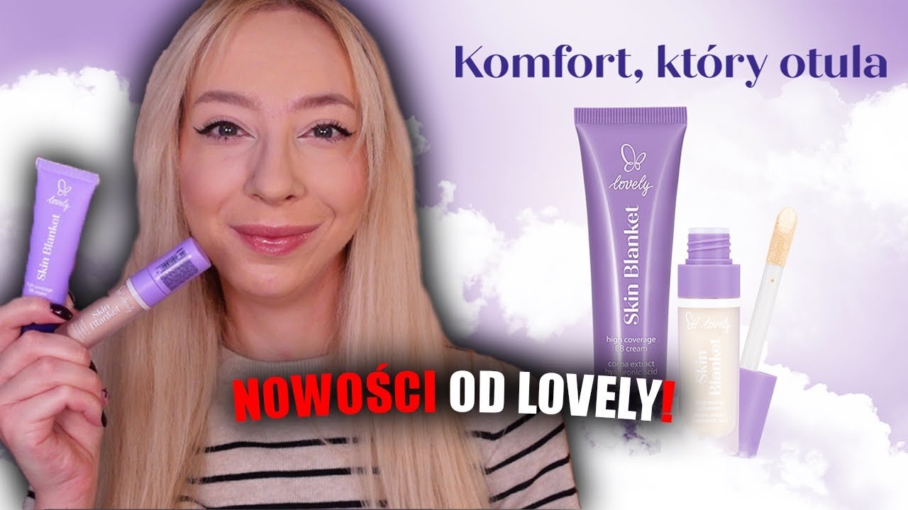 LOVELY BLANKET | NOWY KREM BB I KOREKTOR | SWATCHE | Z ROSSMANNA