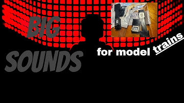 Model Train Speaker Upgrade