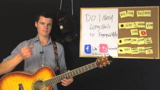 Do I Need Long Nails For Fingerpicking
