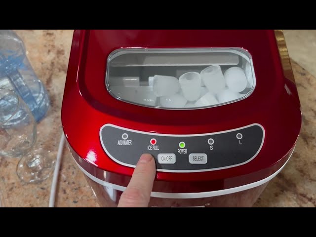 VIVOHOME Electric Portable Countertop Chewable Nugget Ice Cube Maker M in  2023