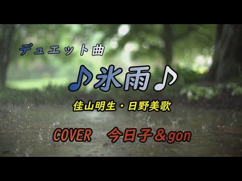デュエットCOVER / ♪ 氷雨 ♪  / Vocal：今日子 & gon