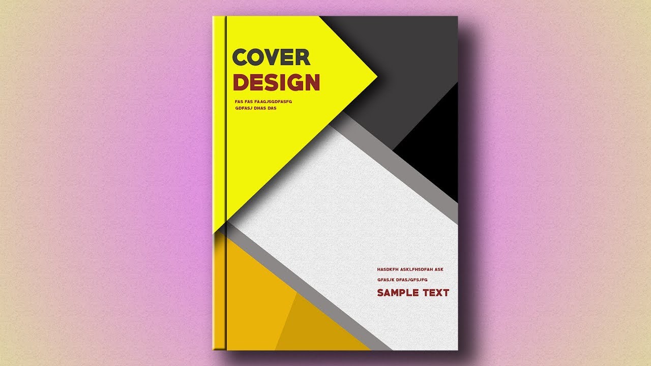 Adobe Photoshop Cover Page Design