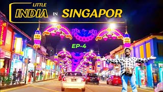 'Little India' Night Walk Tour | A Feel of India in Singapore | Cheapest Desi Foods | | EP-4