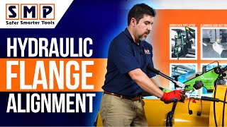 Correct Linear and Rotational Flange Misalignment (AT9K Hydraulic Flange Alignment Tool)