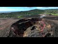 [4k] Aerial footage of a tour to fissure 8 (Ahuʻailāʻau mountain) №2