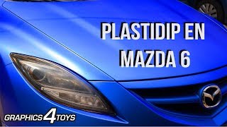 PLASTIDIP AZUL en Mazda 6