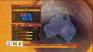 2010 FIFA World Cup South Africa PlayStation Gameplay Asia Teams Ratings & Kits
