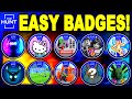 X10 super easy badges to get from the hunt event roblox