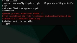 Guida: Status 7 Error CWM TWRP Recovery Android
