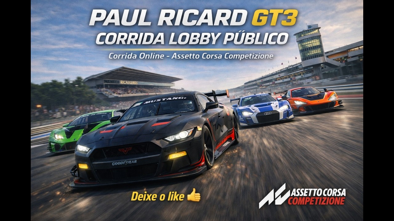 ACC I PAUL RICARD LOBBY PÚBLICO I FORD MUSTANG GT3