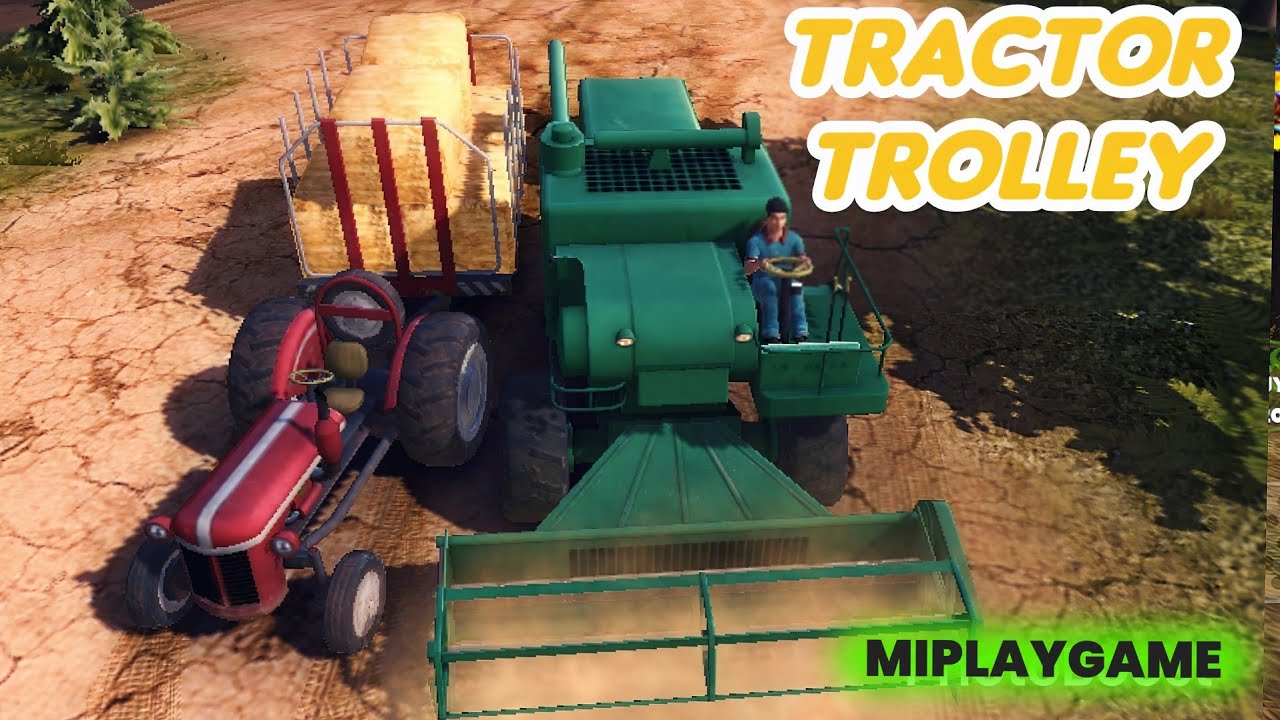 WHY TRACTOR TROLLEY IN OTR GAME ? HOW TO USE THIS GREEN VEHICLE IN OTR GAME ? OTR GAMEPLAY 60FPS 