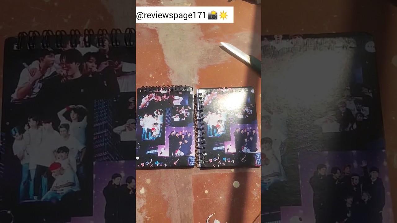 meesho bts book unboxing 🤌🏻💜✨