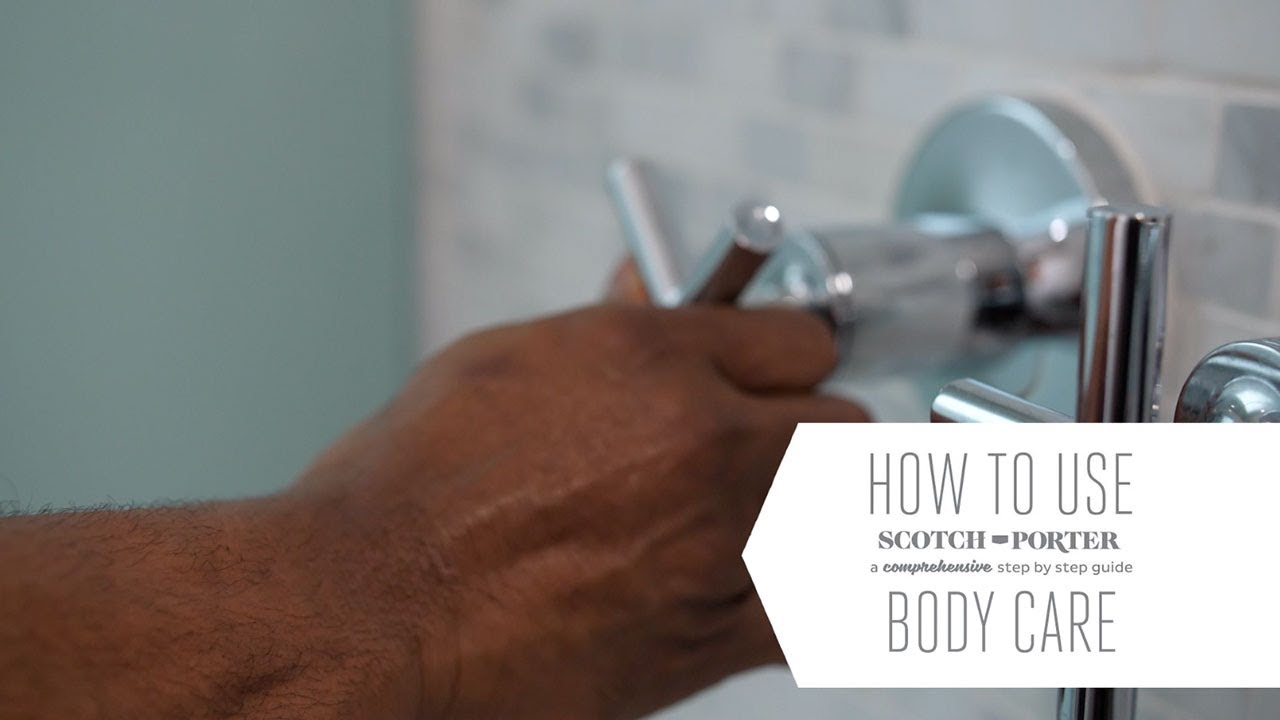 Scotch Porter: 'How to Use' Body Care