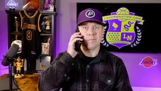 Behind The Scenes! Informing Rob Pelinka* Of Lakers' WIN Over Heat!