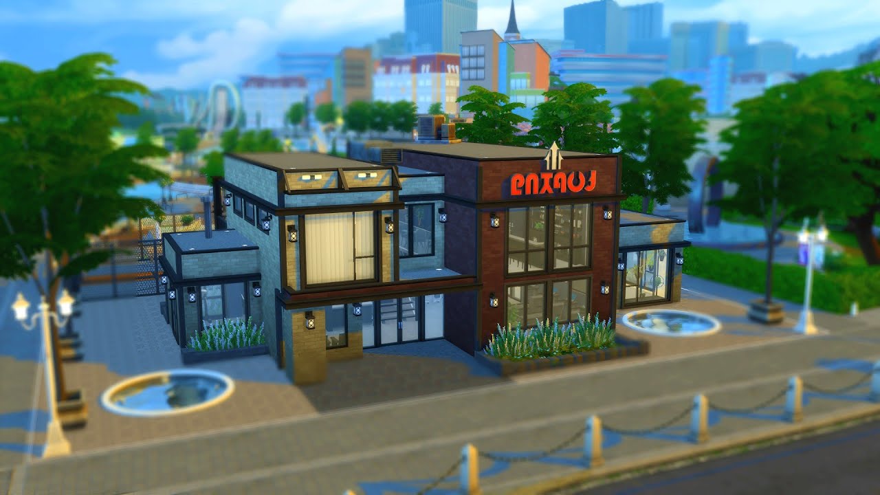 Harbour Quarter Gym Redo | The Sims 4 Build - YouTube