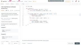 LeetCode | 153. Find Minimum in Rotated Sorted Array | Rust Leetcode 153 Find Minimum In Rotated Sorted Array Rust Solution Explained