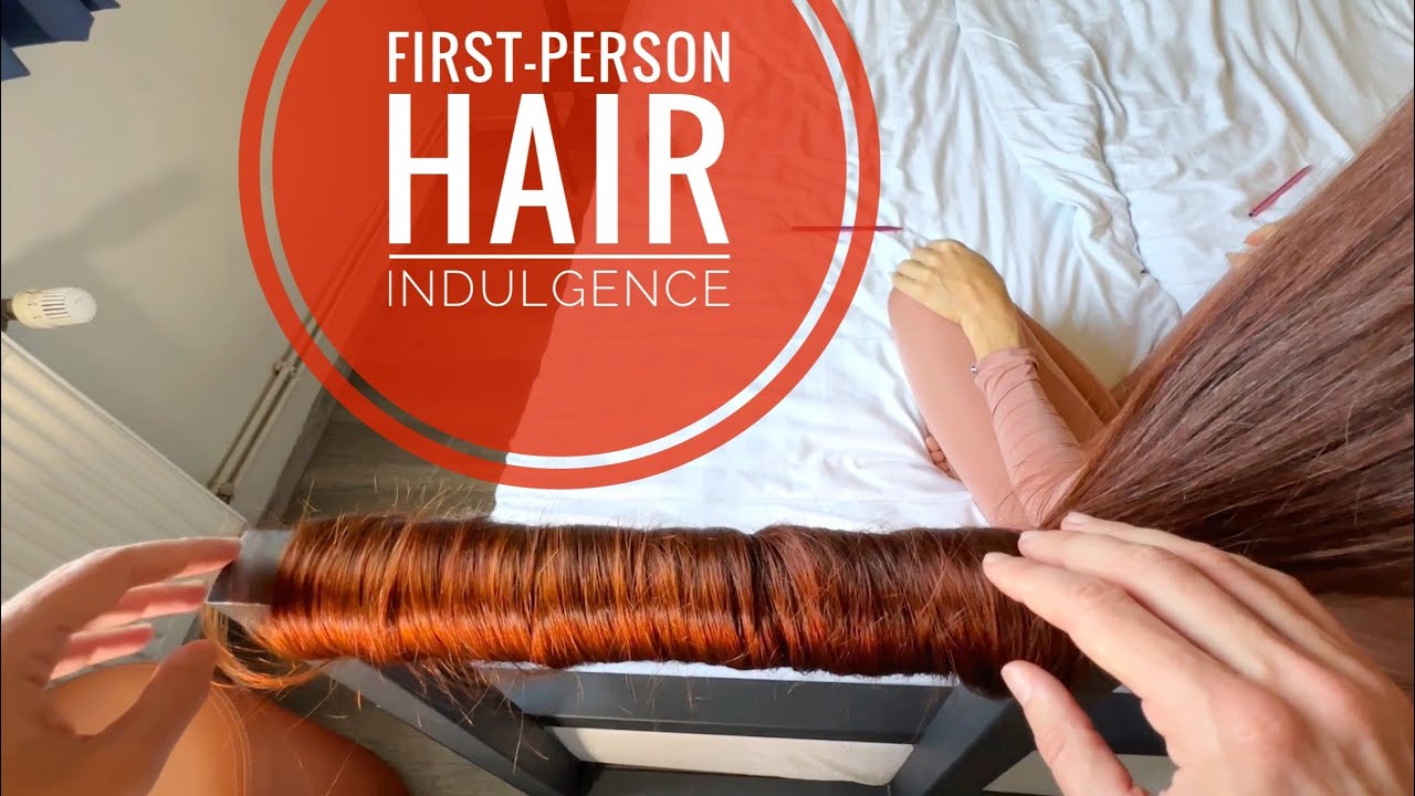 THE BUNS UNFOLD—FIRST-PERSON HAIR INDULGENCE (SELLFY & PATREON PREVIEW) 