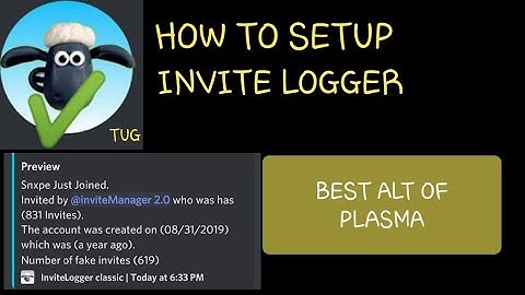how to setup invite logger | Best invite bot discord