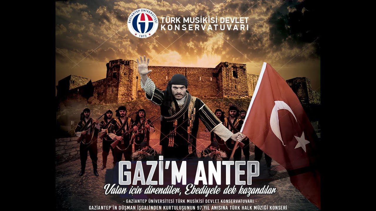 Gazi’m Antep''  Türk Halk Müziği Konseri