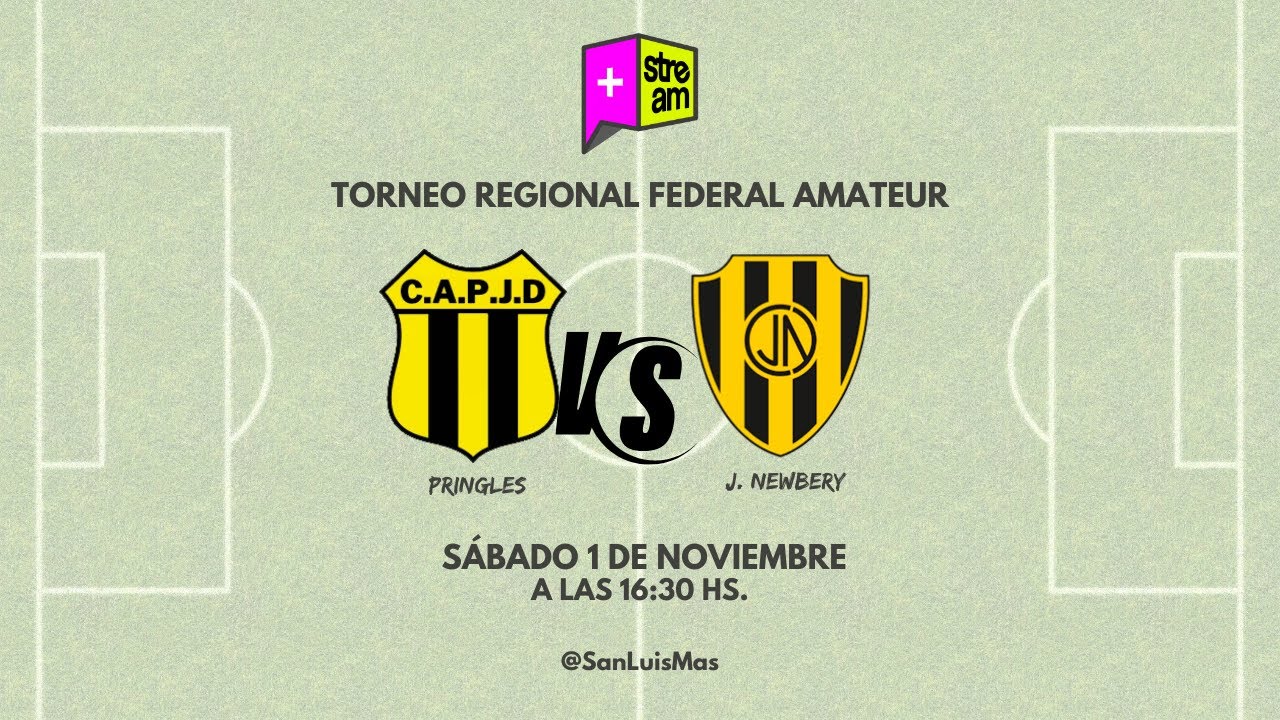 TORNEO REGIONAL FEDERAL AMATEUR | PRINGLES VS J. NEWBERY - 01 - 11 - 2025