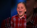 11-year-old girl imitates the sounds of animals.