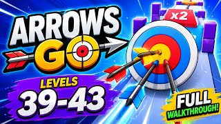 Arrows Go Levels 39 43 Precision Challenge Full Gameplay Walkthrough