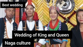 Vlogging of King and Queen of Nokyan Village wedding, Naga culture wedding | Ashah wreiz