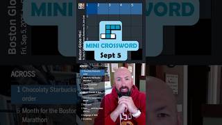 Boston Globe Mini Crossword - Sept 5