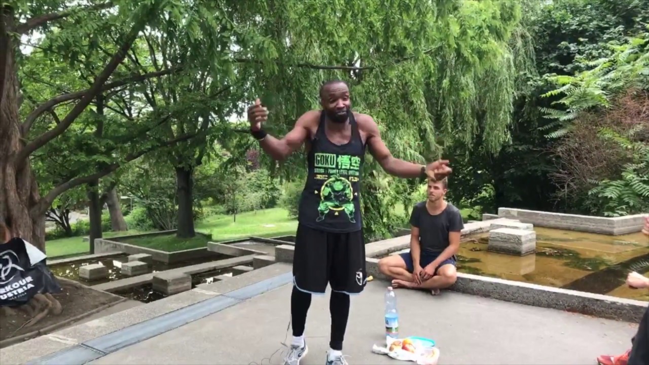 Sébastien Foucan talk in Vienna