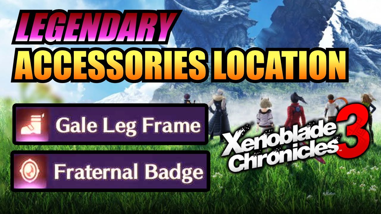 Xenoblade Chronicles 3 Gale Leg Frame & Fraternal Badge Location