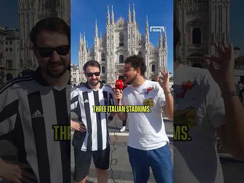 Newcastle fan takes on ITALIAN 54321 football quiz 🍕 #shorts