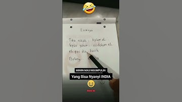lirik lagu india bikin ngakak #short #storywa #feedshorts #story #ngakak #lucu