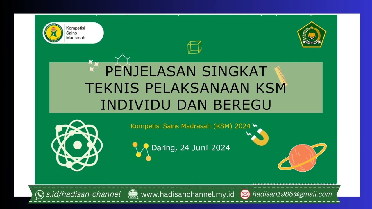 HASIL ZOOM WAJIB TONTON | JADWAL KSM 2024 BEREGU KOK LEBIH DARI 1? Begini Penjelasan nya. 