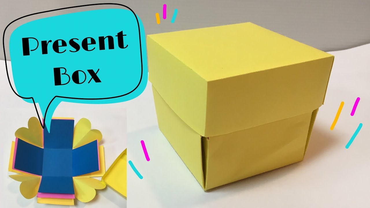 プレゼントボックスの作り方サプライズ満載の仕掛けが簡単に 雑学トレンディ