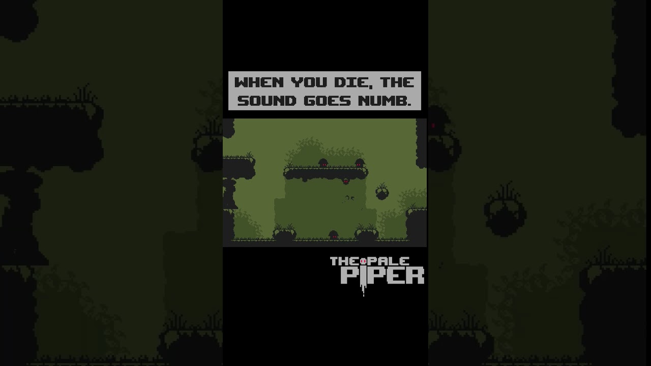 When you die, the sound goes numb. 