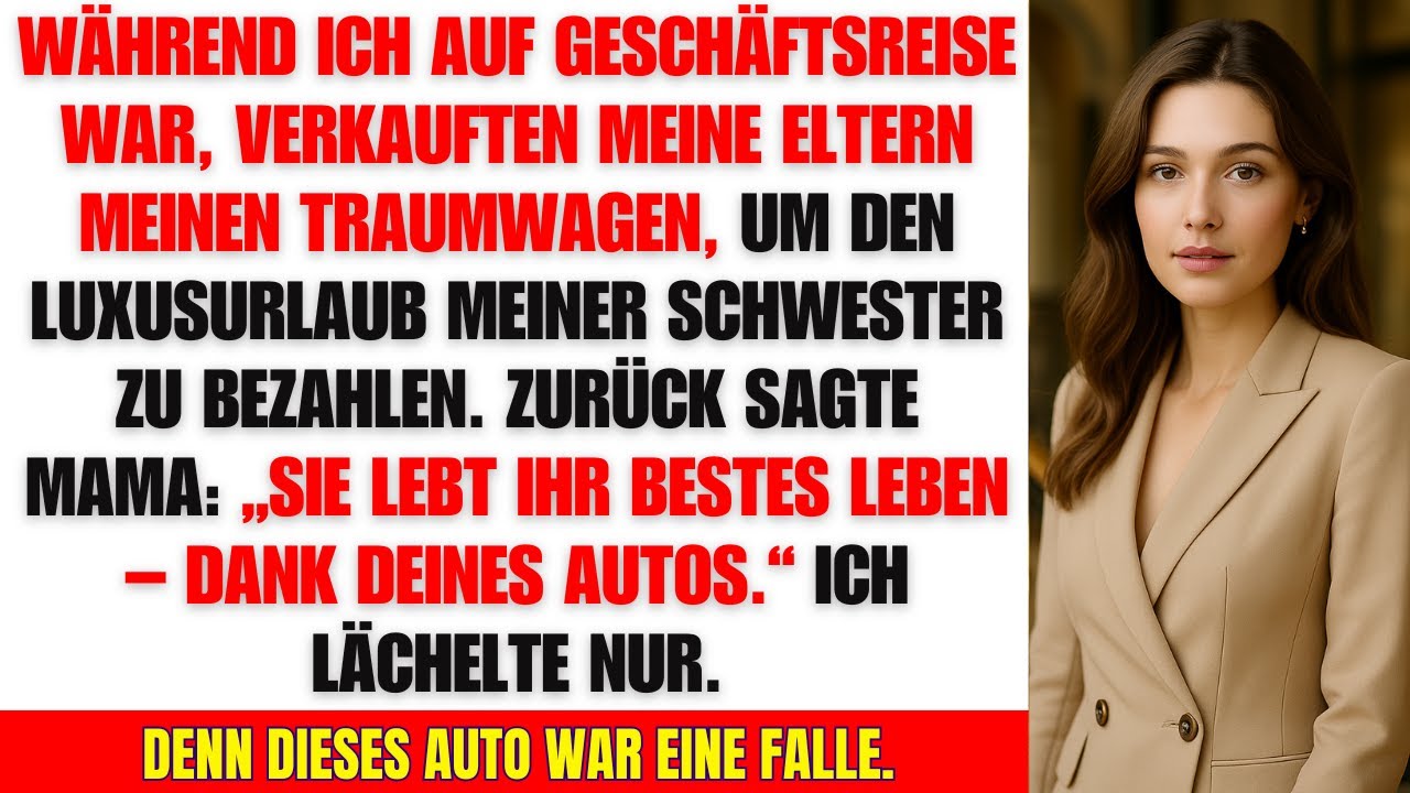 Verraten: Meine Eltern verkauften mein Auto für Heathers Luxusurlaub– doch meine Rache zerstörte sie