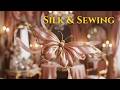 🦋 Silk &amp; Lace: A Luxury Sewing Journey | 432Hz Visual ASMR