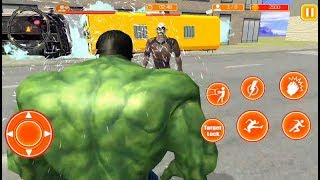 Monster Hero Robot City Battle | Incredible Monster Hero Rescue from Alien Attack - GamePlay screenshot 4